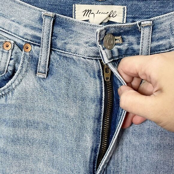 Madewell The Perfect Vintage Jean Calabria Wash Distressed Size 28 Women’s - Picture 4 of 12